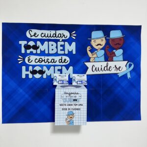 Painel e Caixa Motivacional Novembro Azul