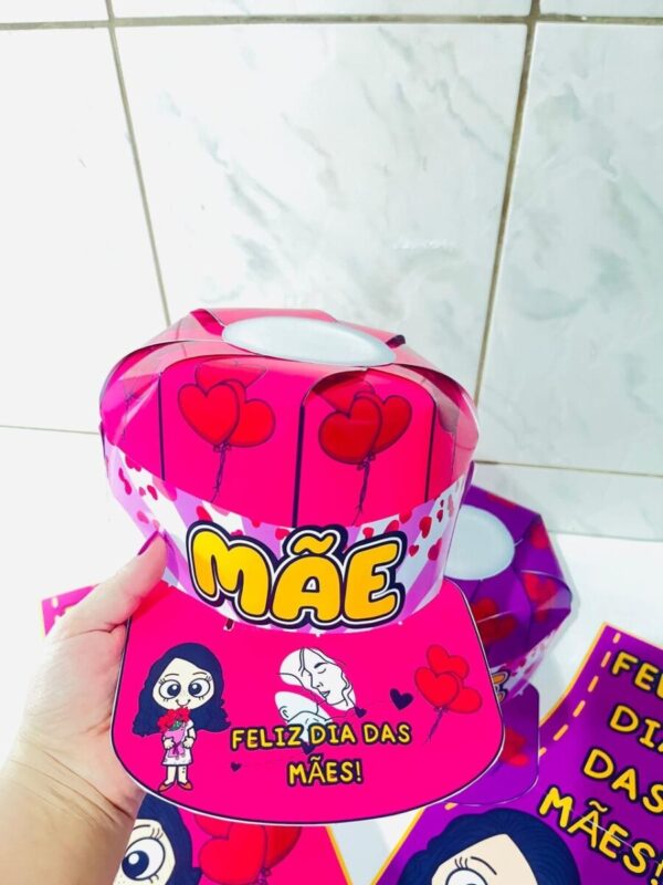 Boné + Avental Personalizado Dia das Mães - Image 2