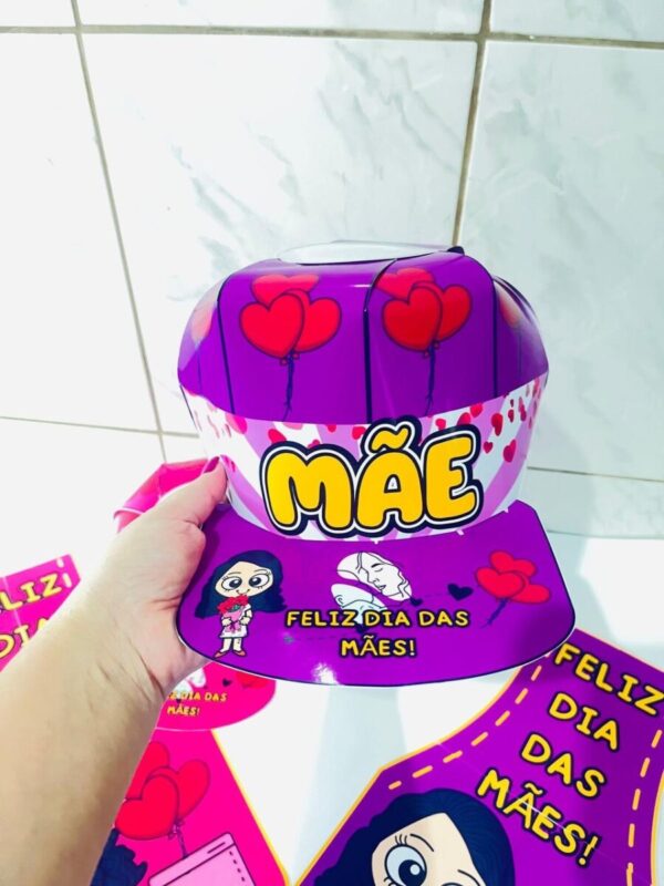 Boné + Avental Personalizado Dia das Mães - Image 3