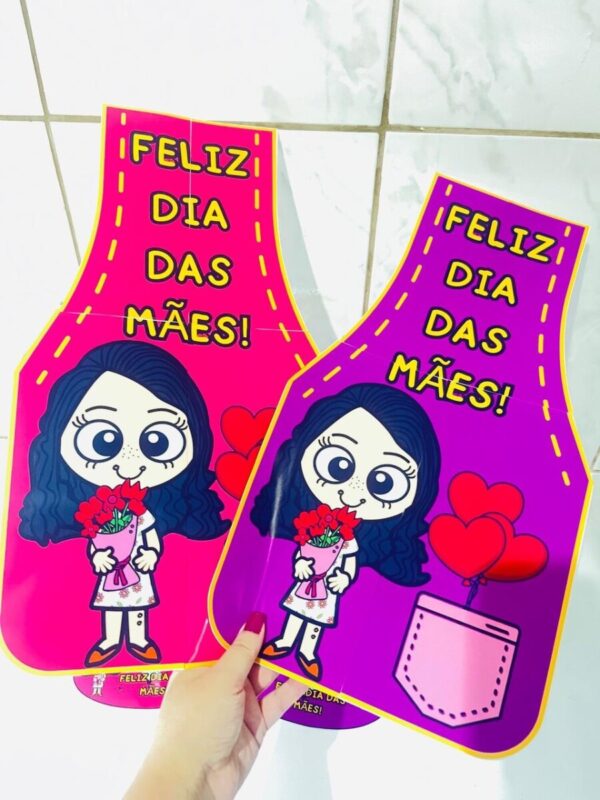 Boné + Avental Personalizado Dia das Mães - Image 4